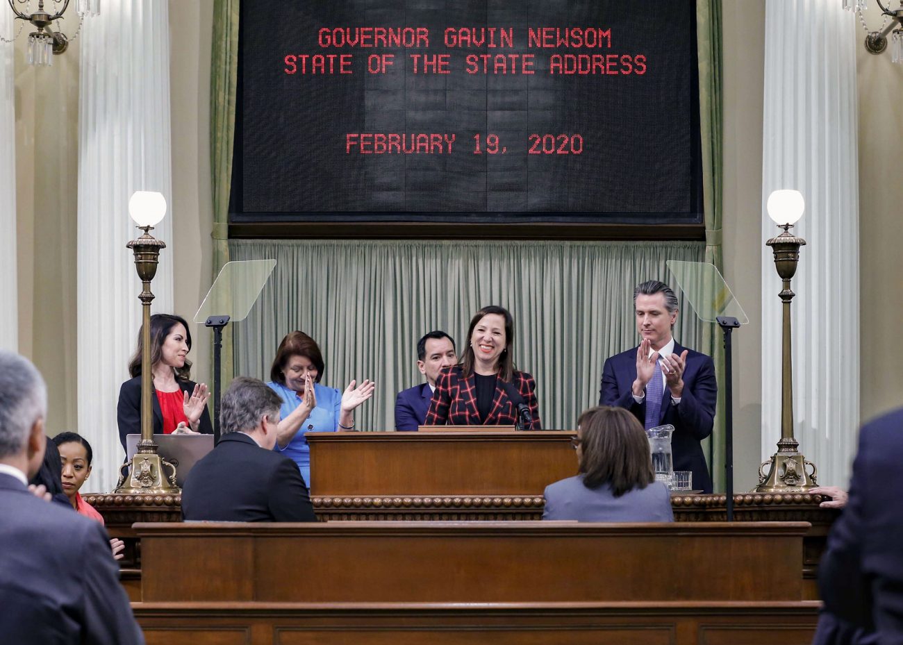 Introduction of Governor Gavin Newsom at the State of the State 2020