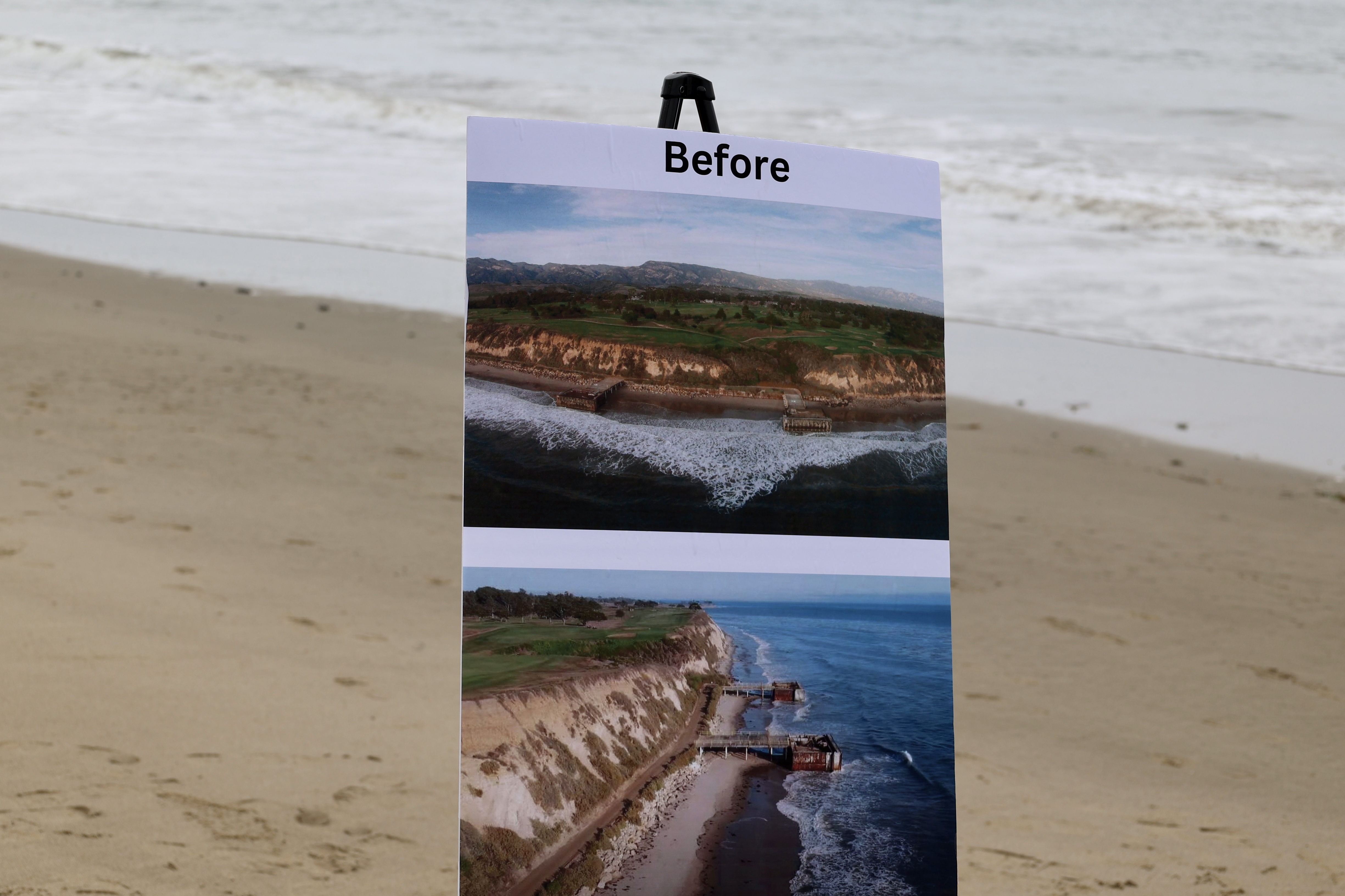 Image of before photos of Haskells Beach