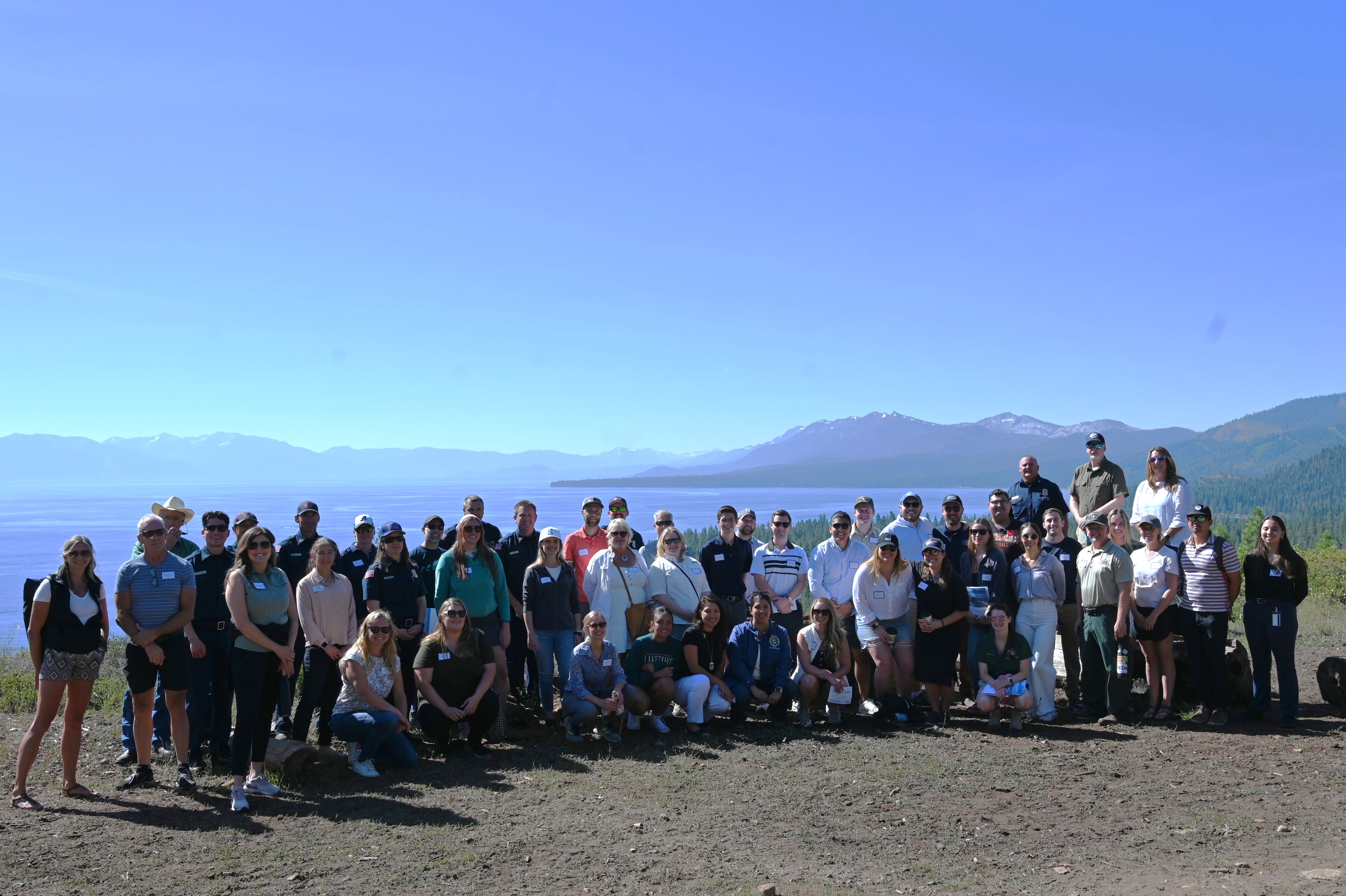 Image of Lt. Governor Staff at Tahoe Tour