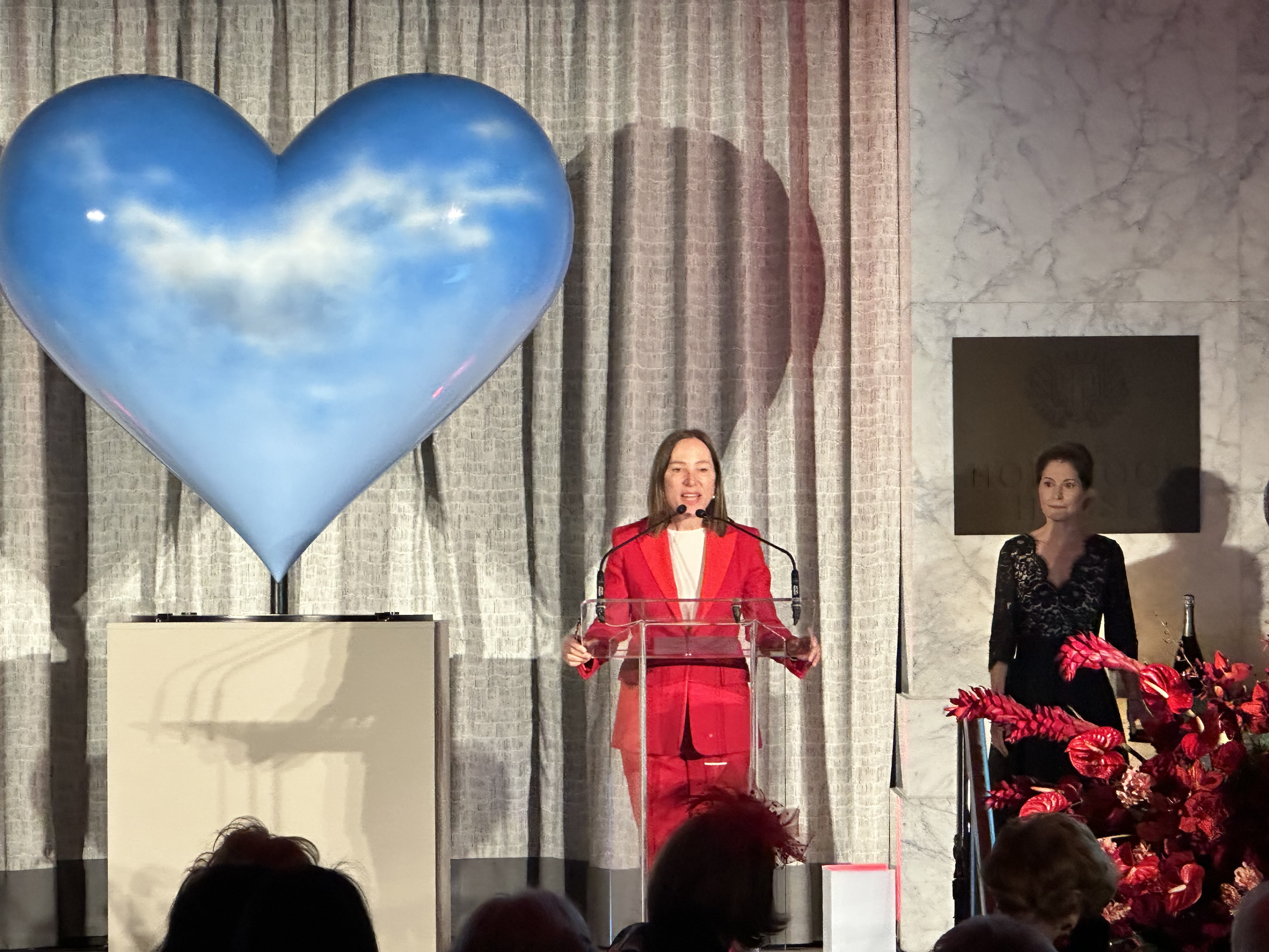 Image of Lieutenant Governor Kounalakis at the 20th anniversary of Hearts in SF