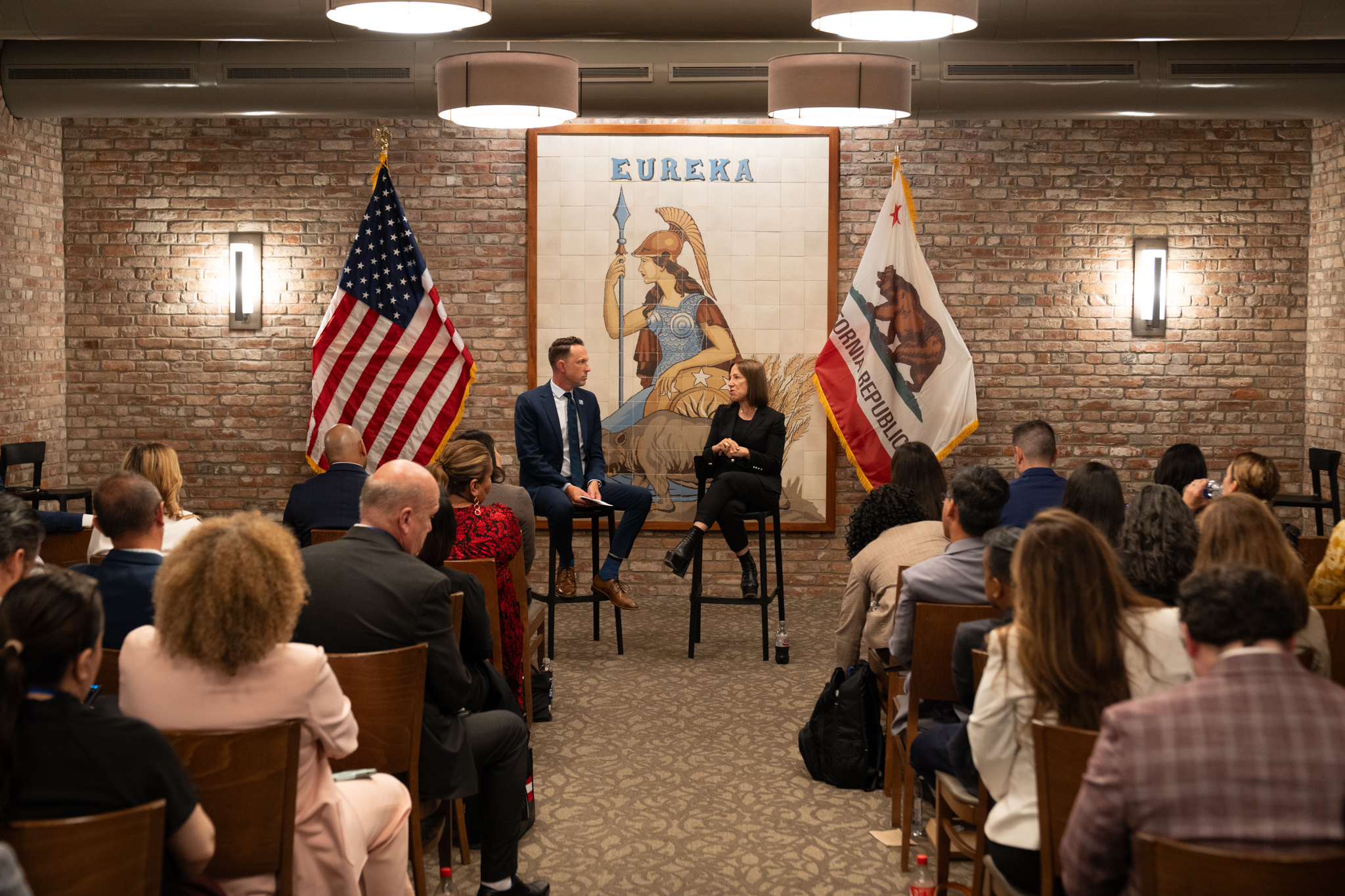 Image of Lt. Governor Kounalakis at the 2025 California Business Outlook Forum