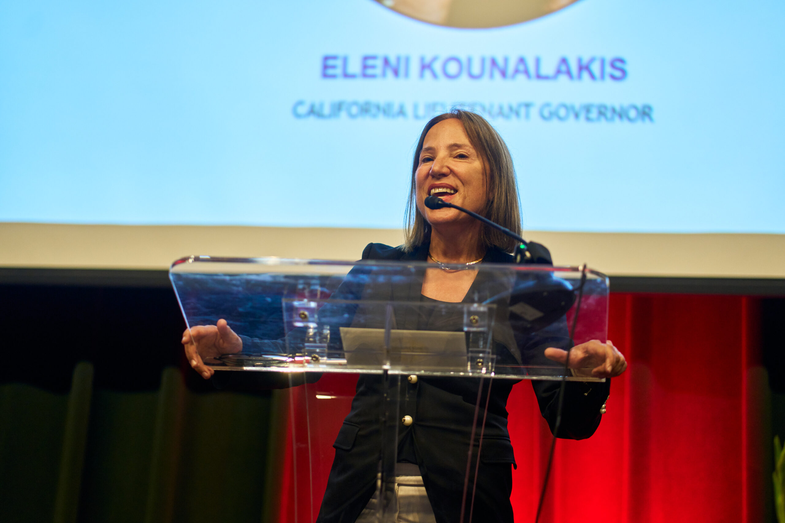 Image of Lt. Governor Kounalakis at the APAPA Policy Summit
