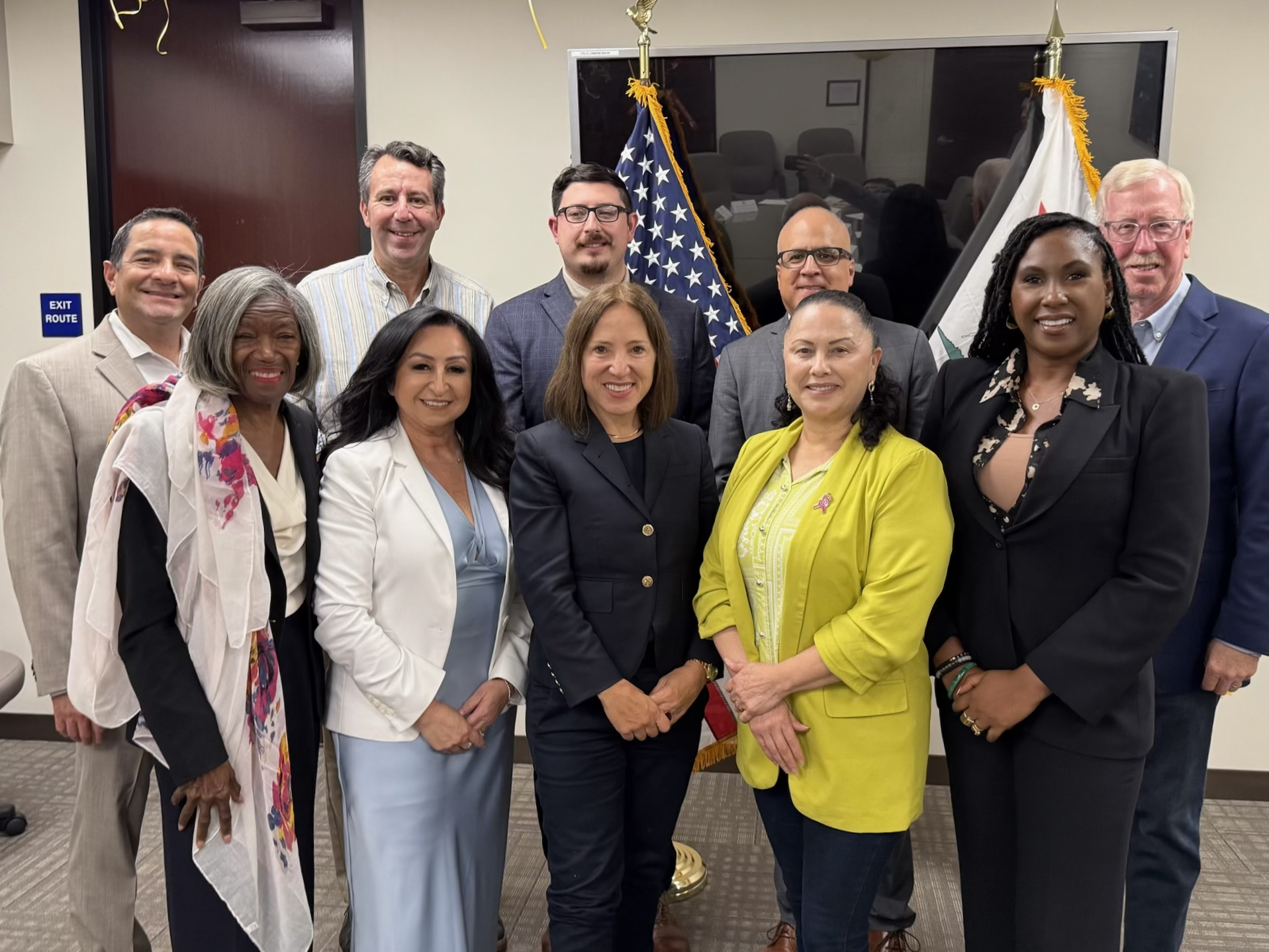 Image of the Lt. Governor at the Southern Califronia ICE Roundtable