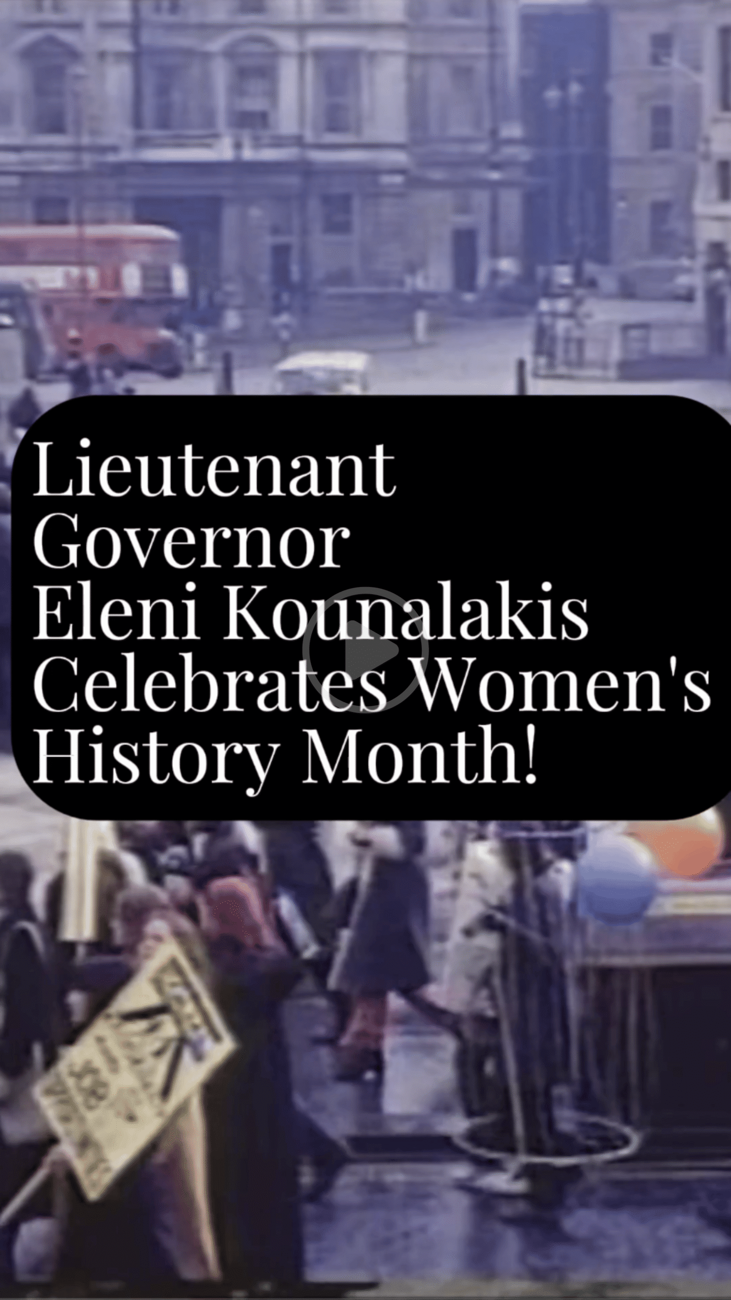 Image: Lieutenant Governor Eleni Kounalakis Celebrates Women's History Month!
