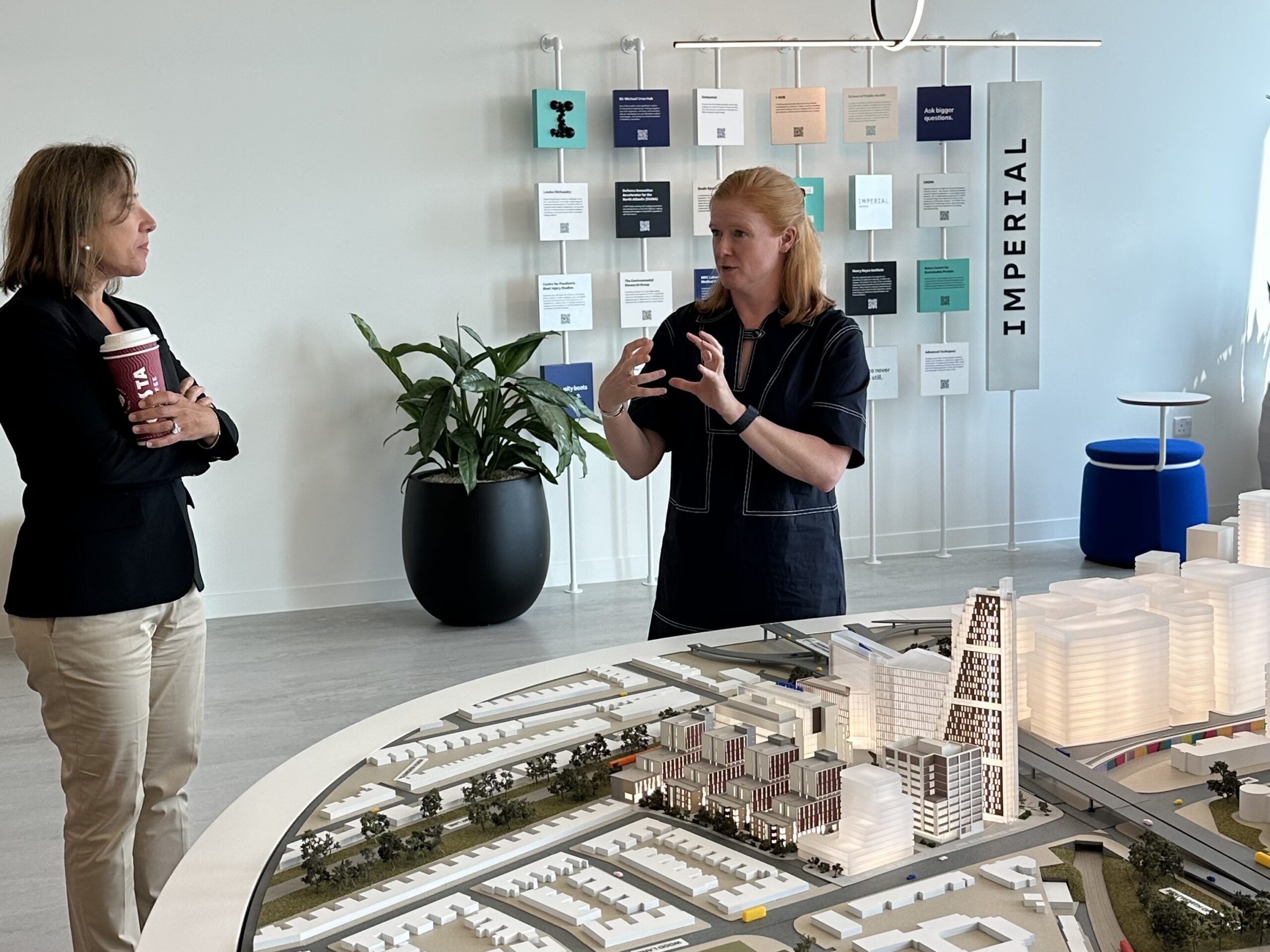 Image of Lt. Gov. Kounalakis at Imperial College